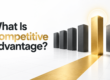Gold pillar standing apart from similar dark pillars, representing a meaningful competitive advantage.